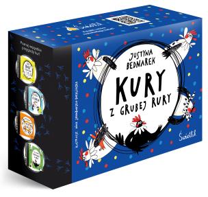 Pakiet: Kury z grubej rury. Autor: Justyna Bednarek, Nika Jaworowska-Duchlińska. Multiszop.pl Okładka książki Pakiet: Kury z grubej rury