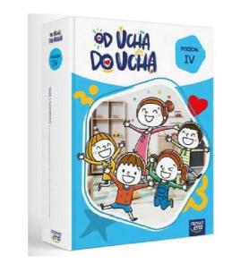 Pakiet: Od ucha do ucha. Poziom 4. Autor: Stalmach-Tkacz Anna, Karina Mucha. Multiszop.pl Okładka książki Pakiet: Od ucha do ucha. Poziom 4