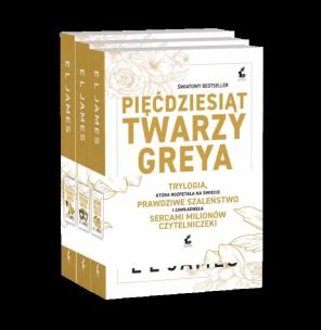 Okładka książki Pakiet Pięćdziesiąt Twarzy Greya wyd. 2026