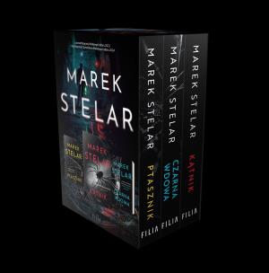 Pakiet: Ptasznik / Czarna wdowa / Kątnik. Autor: Marek Stelar. Multiszop.pl Okładka książki Pakiet: Ptasznik / Czarna wdowa / Kątnik