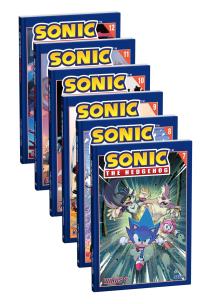 Okładka książki Pakiet Sonic the Hedgehog. Tomy 7-12