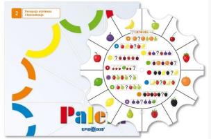 Paleta. Percepcja wzrokowa i koncentracja 2. Wydawca: EPIDEIXIS. Multiszop.pl Opakowanie Paleta. Percepcja wzrokowa i koncentracja 2