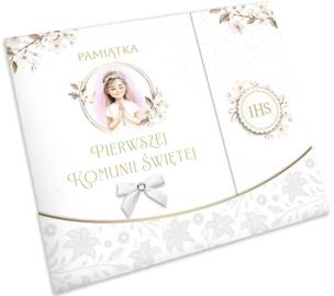 Opakowanie Pamiątka książeczka Komunia A4 tryptyk
