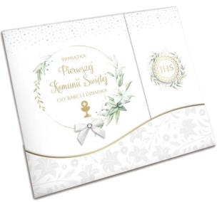 Opakowanie Pamiątka książeczka Komunia A4 tryptyk