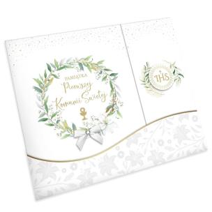 Opakowanie Pamiątka książeczka Komunia A4 tryptyk