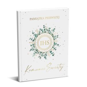 Pamiątka książeczka Komunia. Wydawca: Armin Style. Multiszop.pl Opakowanie Pamiątka książeczka Komunia