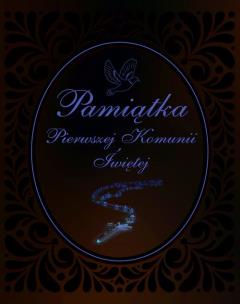 Okładka książki Pamiątka Pierwszej Komunii Świętej