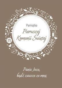 Pamiątka Pierwszej Komunii Świętej. Panie Jezu.... Autor: Ceglarek Roman. Multiszop.pl Okładka książki Pamiątka Pierwszej Komunii Świętej. Panie Jezu...