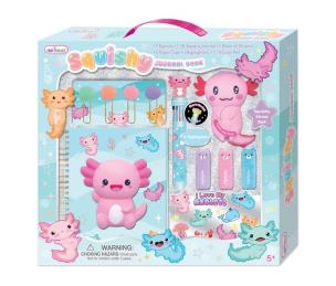 Opakowanie Pamiętnik 3D na spirali z akcesoriami Zwierzątka morskie