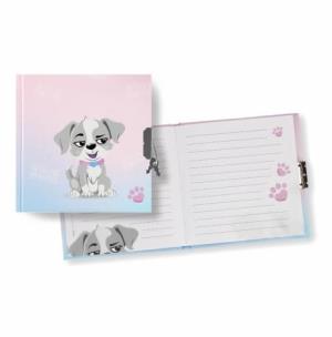 Pamiętnik na kłódkę Cuties Pieski. Wydawca: Starpak. Multiszop.pl Opakowanie Pamiętnik na kłódkę Cuties Pieski