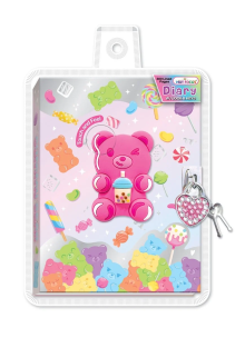 Opakowanie Pamiętnik na kłódkę Miś żelowy