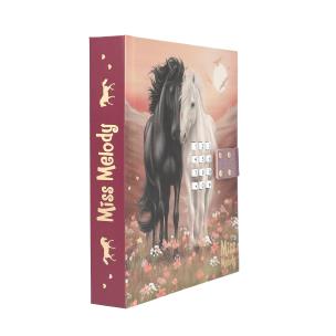 Pamiętnik na kod Miss Melody grający Taylor Swift 13998A. Wydawca: DEPESCHE. Multiszop.pl Opakowanie Pamiętnik na kod Miss Melody grający Taylor Swift 13998A