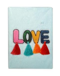 Opakowanie Pamiętnik pluszowy z napisem