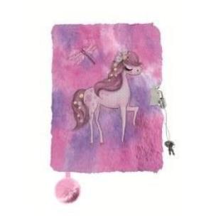 Opakowanie Pamiętnik z kłódką A5/96K 3D włochacz Horse