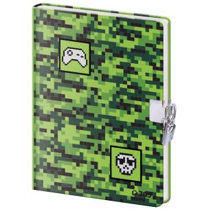 Pamiętnik z kłódką B6 Play 60k. gładki. Wydawca: Helma 365. Multiszop.pl Opakowanie Pamiętnik z kłódką B6 Play 60k. gładki