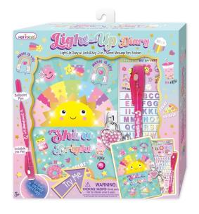 Opakowanie Pamiętnik z podświetlanym długopisem słoneczko