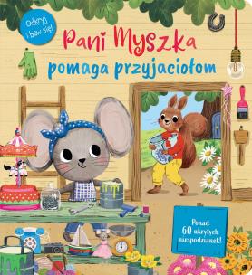 Okładka książki Pani Myszka pomaga przyjaciołom