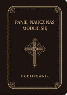 Okładka książki Panie, naucz nas modlić się czarny DL