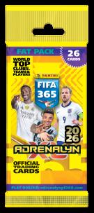 Opakowanie PANINI FIFA 365 ADRENALYN XL 2026 saszetka FAT PACK
