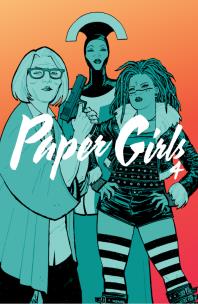Paper Girls 4. Autor: Vaughan Brian K., Cliff Chiang. Multiszop.pl Okładka książki Paper Girls 4