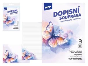 Papeteria lux 5+10 motyl. Wydawca: MFP. Multiszop.pl Opakowanie Papeteria lux 5+10 motyl