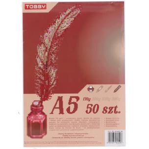 Opakowanie Papier Brystol 170g A5 50 ark.