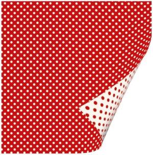Opakowanie Papier do origami 15x15 cm 24 ark Kropki czerwone
