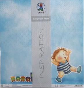Opakowanie Papier do scrapbookingu 190g 30,5x30,5cm 5 ark.