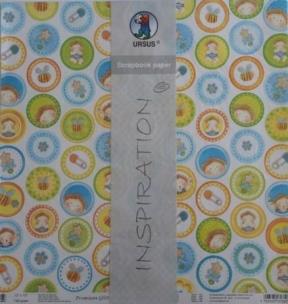 Opakowanie Papier do scrapbookingu 190g 30,5x30,5cm 5 ark.