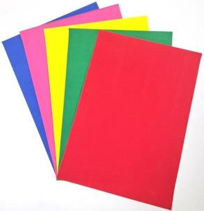 Opakowanie Papier flokowany A4 5 arkuszy wycinanki