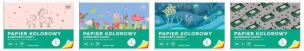 Opakowanie Papier kolorowy samoprzylepny A5/8K 80g (10szt)