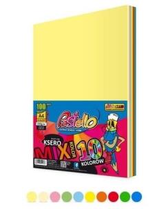 Papier ksero A4 160g 10 kolorów 100 arkuszy. Wydawca: Alfa Pastello. Multiszop.pl Opakowanie Papier ksero A4 160g 10 kolorów 100 arkuszy