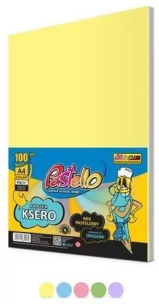 Papier ksero A4 80g 5 kolorów 100 arkuszy pastel. Wydawca: Alfa Pastello. Multiszop.pl Opakowanie Papier ksero A4 80g 5 kolorów 100 arkuszy pastel
