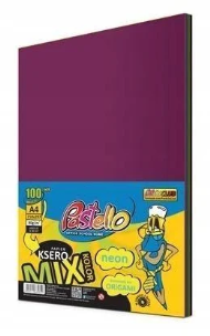 Papier ksero A4 80g 5 kolorów 100 arkuszy trend. Wydawca: Alfa Pastello. Multiszop.pl Opakowanie Papier ksero A4 80g 5 kolorów 100 arkuszy trend