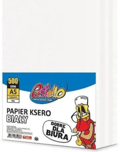 Opakowanie Papier ksero A5 80g 500 arkuszy biały