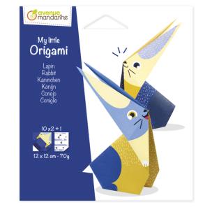 Opakowanie Papier origami 12x12 cm Królik 20 arkuszy