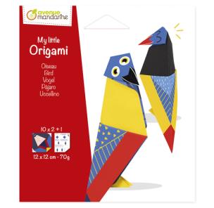 Opakowanie Papier origami 12x12 cm Ptak 20 arkuszy