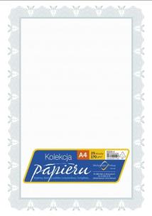 Papier ozdobny A4 certyfikat dyplom 170g/m2 25ar. Wydawca: TETIS. Multiszop.pl Opakowanie Papier ozdobny A4 certyfikat dyplom 170g/m2 25ar