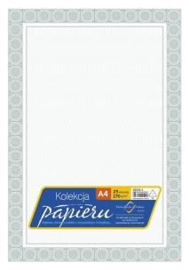 Papier ozdobny A4 certyfikat dyplom 170g/m2 25ar. Wydawca: TETIS. Multiszop.pl Opakowanie Papier ozdobny A4 certyfikat dyplom 170g/m2 25ar