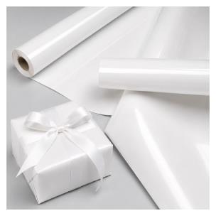 Opakowanie Papier ozdobny biały połysk X-Strong 57cmx25m