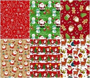 Opakowanie Papier ozdobny Boże Narodzenie MIX