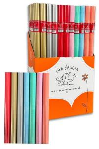 Opakowanie Papier ozdobny jednokolorowy 200x70cm (60szt)