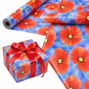 Opakowanie Papier ozdobny Maki Letnie X-Strong 35cmx20m