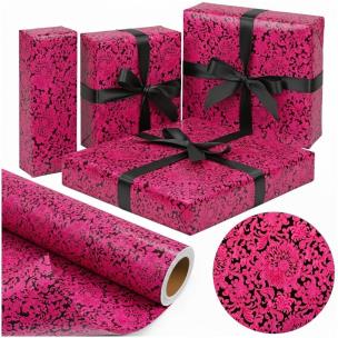 Opakowanie Papier ozdobny Różowy Barok X-Strong 57cmx25m