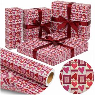 Opakowanie Papier ozdobny Serca Miłości X-Strong 38cmx20m
