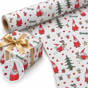 Opakowanie Papier ozdobny Skrzaty i... X-Strong 35cmx20m