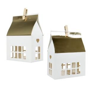 Opakowanie Papierowe domki 2szt