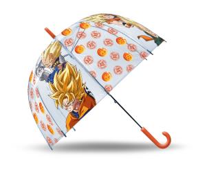 Opakowanie Parasolka manualna przezroczysta 46cm Dragon Ball Z DB00013