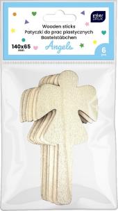 Opakowanie Patyczki drewniane 6szt Angels