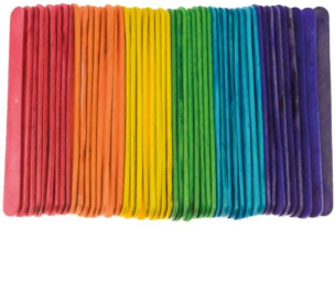 Opakowanie Patyczki kreatywne Jumbo 11,4cm 50szt